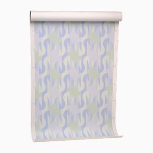 Carta da parati Geo Swan di Bianco Light + Space