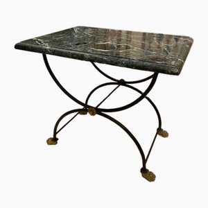 French Guatemalan Green Marble Coffee Table