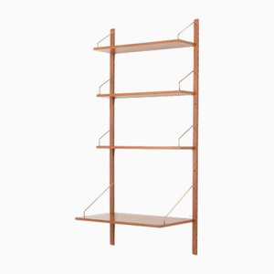 Danish Teak Wall Unit by Poul Cadovius, 1960s