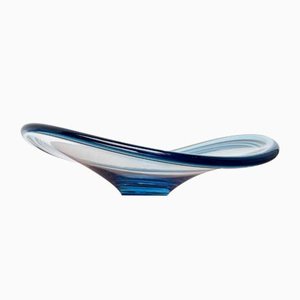 Scodella Mid-Century serie Thule in vetro di Per Lütken per Holmegaard, Danimarca, anni '60