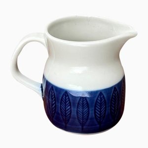 Lechera sueca Mid-Century en azul, Blau y Bla de Hertha Bengtson para Rörstrand, años 50