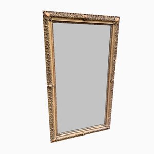 Large Antique French Gilt Framed Mirror, 19th Century