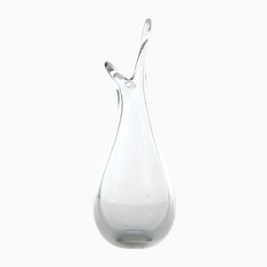 Vase Scandinave en Verre par Per Lütken pour Holmegaard Glasværk, 1950s