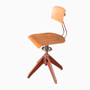 Industrial Factory Chair by Rowac Bemefa, 1950s