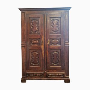 Two-Door Wooden Wardrobe