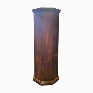 Columna octogonal de nogal, años 20
