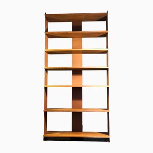 Vintage Walnut 2722 Shelving System by Wilhelm Kienzle for Embru, 1930s