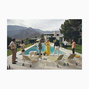 Slim Aarons, Party Preparations, Impresión tipo C con sello de estado