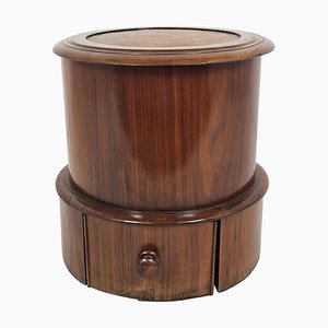 Antique Library Stool, 1890s