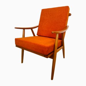 Mid-Century Armchair by Jaroslav Šmidek for Ton, 1976