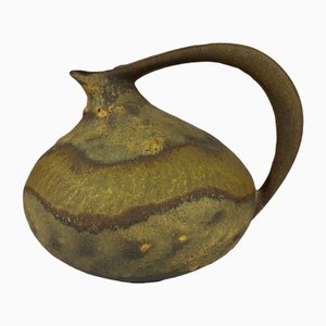 Mid-Century WGP Fat Lava Vase by Kurt Tschörner for Ruscha