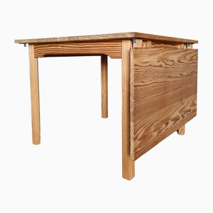 Drop Leaf Schreibtisch aus Kiefernholz von Hans J. Wegner, Dänemark, 1960er