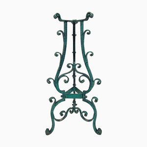 Wrought Iron Vase Holder, 1930s