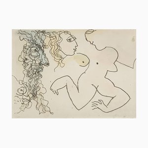 Leszek Rózga, Salome, Radierung auf Papier, 2005