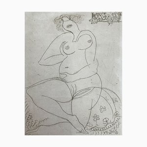Leszek Rózga, The Young One, Etching on Paper, 2005