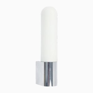 Opal Glass Wall Light from Limburg, Germany, 1970s
