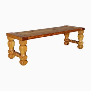 Bench in Oregon Pine by Henning Kjærnulf, Denmark, 1960s