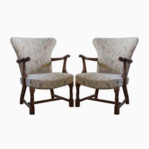 Fauteuil, Danemark, 1940s, Set de 2