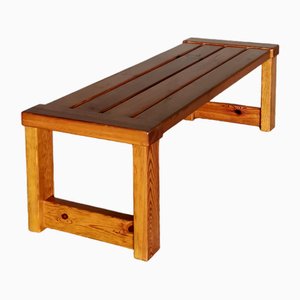Swedish Bench in Oregon Pine in the style Sven Larsson and Roland Wilhelmsson, 1960s