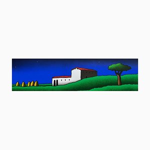 Tino Stefanoni, 5 Heuhaufen, Serigraphie, 1998