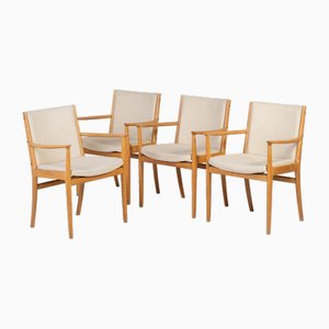 Danish Armchairs by Kai Lyngfeldt Larsen for Søren Willadsen, 1950s, Set of 4