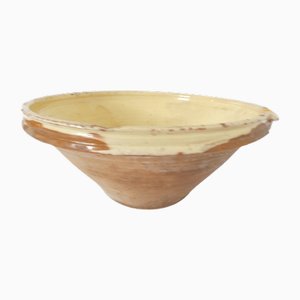 Ciotola grande vintage in terracotta