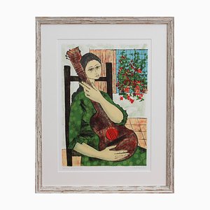 Vicenç Caraltó, Melancholic Muses I, 1960s, Lithographie