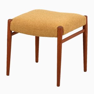 Vintage Footstool in Teak