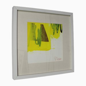 Lola Galanes, Composition Abstraite, 2000s, Acrylique sur Papier