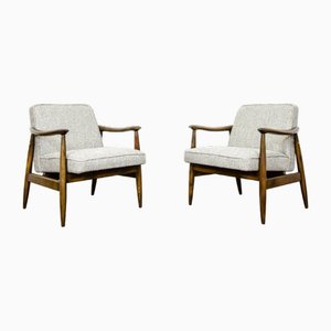 Fauteuils GFM-87 par Juliusz Kędziorek pour GFM, 1960s, Set de 2