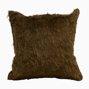 Vintage Cushion in Angora Wool, 1960s