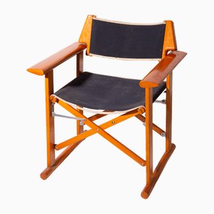 Hollywood Folding Armchairs attributed to Carlo Hauner for Fratelli Reguitti, 1970s