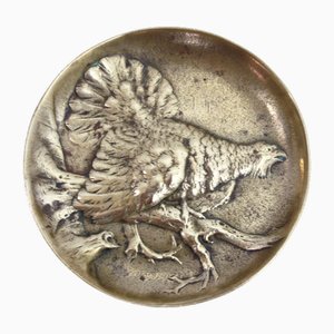Vintage Modell Fasan aus Bronze von Berndorf, Österreich, 1950er