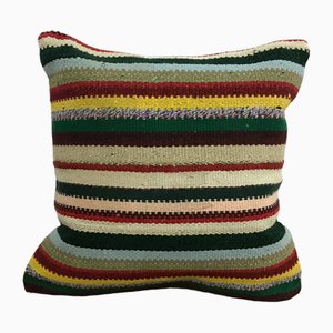 Anatolian Stripe Cushion Case, 1960s