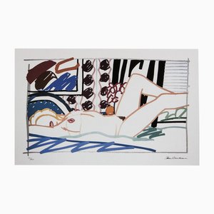 Tom Wesselmann, Study for Bedroom Painting, Serigraph, 1980s, Ink & Paper