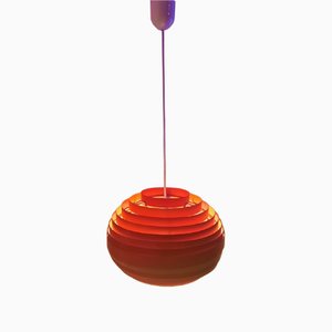 Dynamic Hanging Light by Wilhelm Vest, 1969