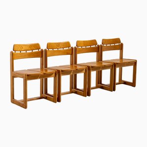 Vintage Tapiolina Chairs by Ilmari Tapiovaara for Fratelli Montina, 1970s, Set of 4