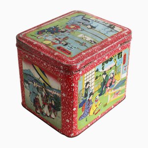 Vintage Metal Coffee Box, 1930s