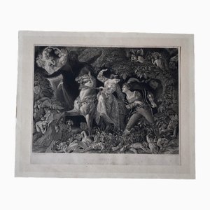 Charles William Sharpe after Daniel Maclise, Ondine, Engraving