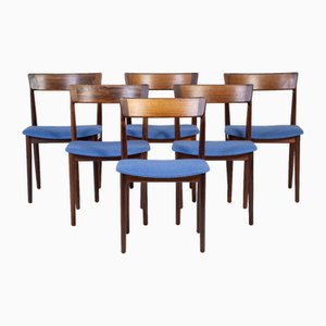 Model 39 Rosewood Dining Chairs by Henry Rosengren Hansen for Brande Møbelindustri, 1960s, Set of 6