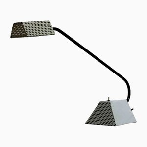 Funktionalistische Geometrische Schreibtischlampe, Frankreich, 1950er