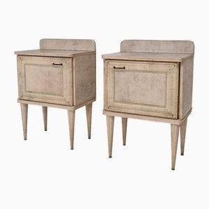 Tables de Chevet ou Tables de Chevet attribuées à Umberto Mascagni, Italie, 1952, Set de 2