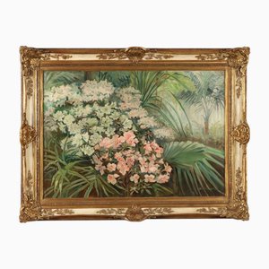 Painting Landscape with Flowers, 1942