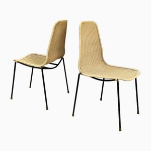 Set of Mid-Century Modern Italian Chairs DU 40 attributed to Gastone Rinaldi for Rima, 1960s
