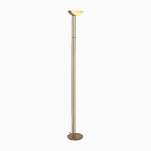 Halogen Floor Lamp in Brass