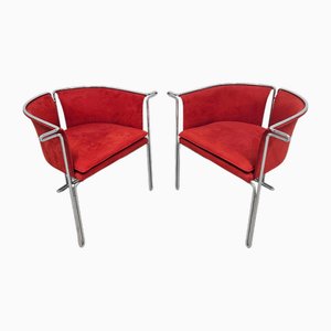 Entelechy Series Beistellstühle von John Portman für Saporiti, 1980er, 2er Set