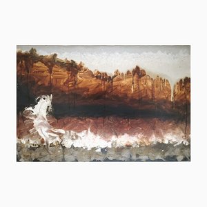 Stefano Mazzolini, Cava, 2010, Oil Acrylic on Canvas