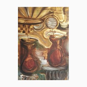 Stefano Mazzolini, Radia, 1996, Oil on Wood
