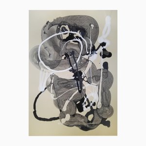 Stefano Mazzolini, AC4, 2017, Acrylic on Paper