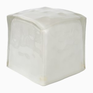 Lampe de Bureau Ice Cube en Verre de Ikea, 1990s